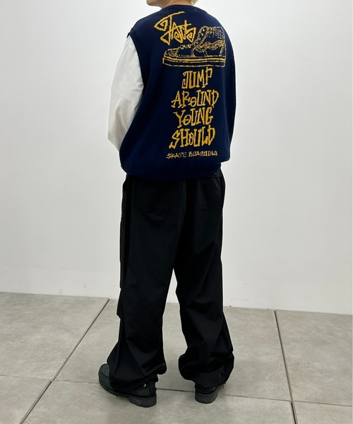 WHO'S WHO gallery(フーズフーギャラリー)の「COOPER FACTスニーカーニットベスト(ベスト・レディース・ブラック/ネイビー/ライトグレー/ベージュ・FREE)」の10枚目の写真