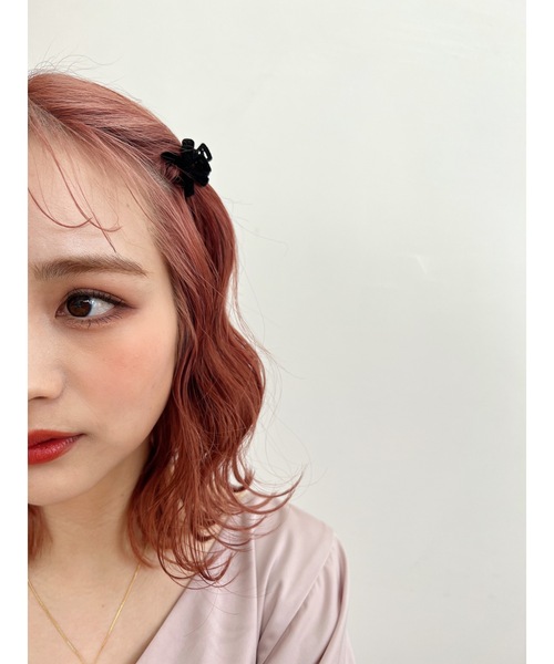 JUMELLE(ジュメロ)の「セットミニクリップ(バレッタ/ヘアクリップ・レディース・ブラック/ワイン・FREE)」の2枚目の写真