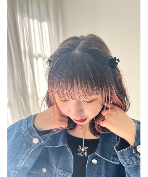 JUMELLE(ジュメロ)の「セットミニクリップ(バレッタ/ヘアクリップ・レディース・ブラック/ワイン・FREE)」の5枚目の写真