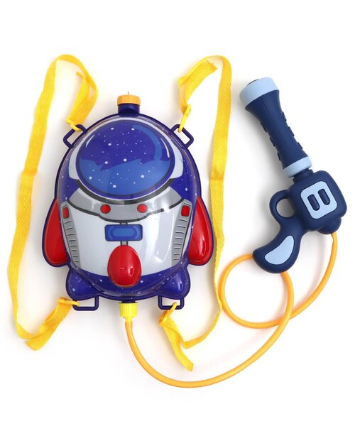 Ampersand（アンパサンド）の「リュック型水鉄砲（スイムグッズ・キッズ・ブルー/イエロー/ネイビー/ピンク・FREE）」の8枚目の写真