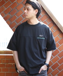 GERRY エスニックテープ半袖Tシャツ