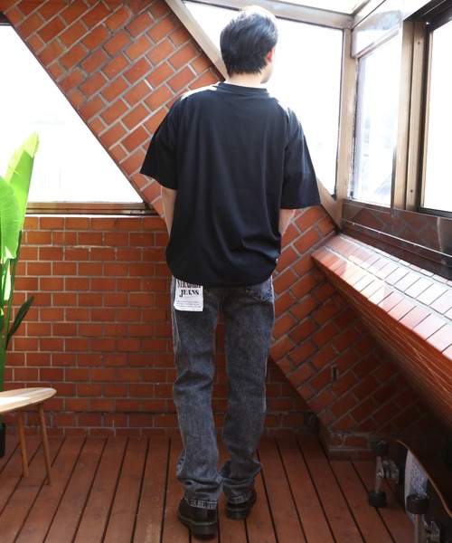 GERRY(ジェリー)の「GERRY エスニックテープ半袖Tシャツ(Tシャツ/カットソー・メンズ・カーキ/ブラック/アイボリー・MEDIUM/LARGE/X-LARGE)」の4枚目の写真