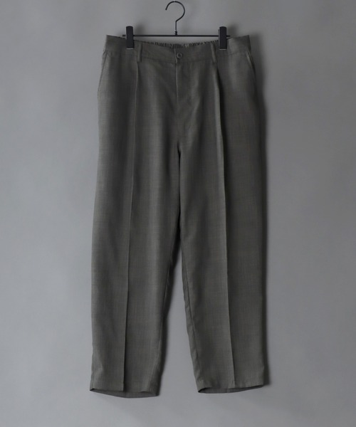 SITRY（シトリー）の「ポリトロ オープンカラー シャツ＆テーパードパンツ セットアップ（セットアップ・メンズ・ネイビー/ダークブラウン/ブラック/ダークグリーン・M/L/LL）」の20枚目の写真