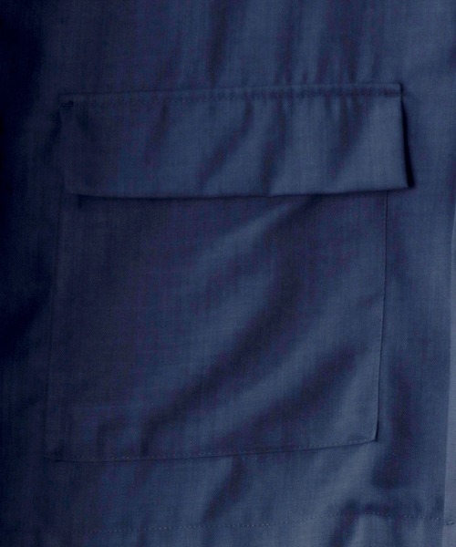 SITRY（シトリー）の「ポリトロ オープンカラー シャツ＆テーパードパンツ セットアップ（セットアップ・メンズ・ネイビー/ダークブラウン/ブラック/ダークグリーン・M/L/LL）」の8枚目の写真