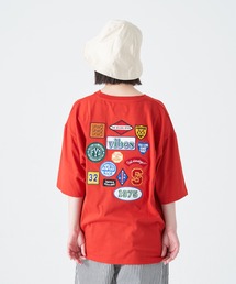 ワッペン付き 半袖BIG TEE(M1)