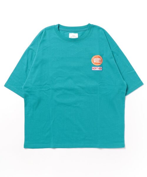 CORISCO(コリスコ)の「ワッペン付き 半袖BIG TEE(M1)(Tシャツ/カットソー・メンズ・ブルー/ライトグレー/ホワイト/ブラック/レッド/グリーン・LARGE/MEDIUM/X-LARGE)」の14枚目の写真