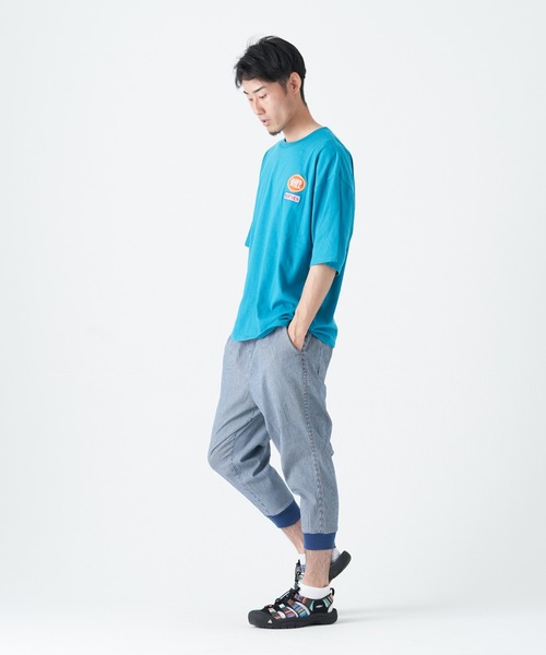 CORISCO(コリスコ)の「ワッペン付き 半袖BIG TEE(M1)(Tシャツ/カットソー・メンズ・ブルー/ライトグレー/ホワイト/ブラック/レッド/グリーン・LARGE/MEDIUM/X-LARGE)」の16枚目の写真