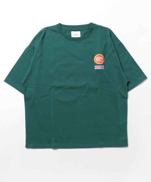 CORISCO(コリスコ)の「ワッペン付き 半袖BIG TEE(M1)(Tシャツ/カットソー・メンズ・ブルー/ライトグレー/ホワイト/ブラック/レッド/グリーン・LARGE/MEDIUM/X-LARGE)」の20枚目の写真