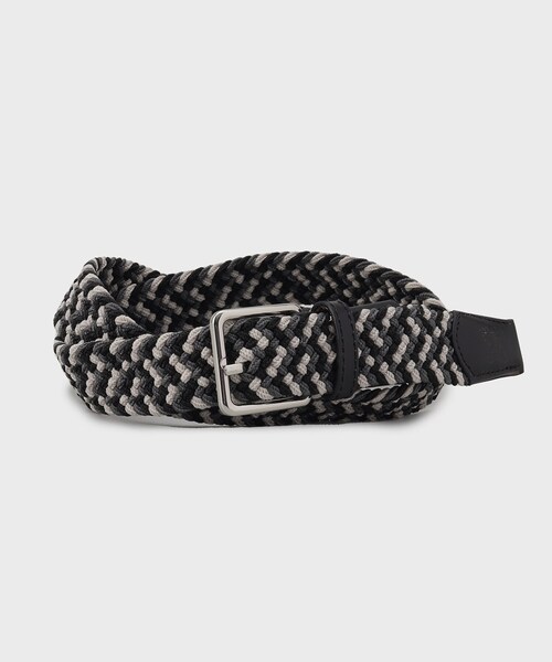 TAKEO KIKUCHI（タケオキクチ）の「◆ゴムメッシュベルト（ベルト・メンズ・グレー系その他5/モスグリーン系4/ピンク系その他・00）」の2枚目の写真