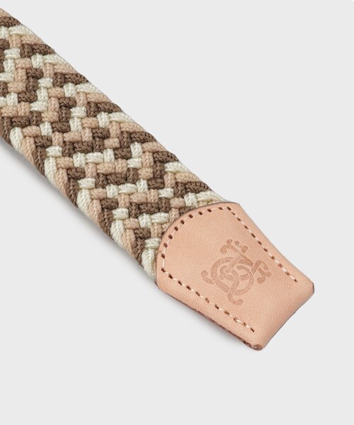 TAKEO KIKUCHI（タケオキクチ）の「◆ゴムメッシュベルト（ベルト・メンズ・グレー系その他5/モスグリーン系4/ピンク系その他・00）」の5枚目の写真