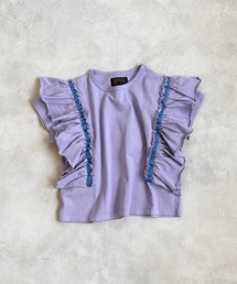 BIG FIELD | ピグメントフリルTシャツ(90～150cm)(Tシャツ/カットソー)