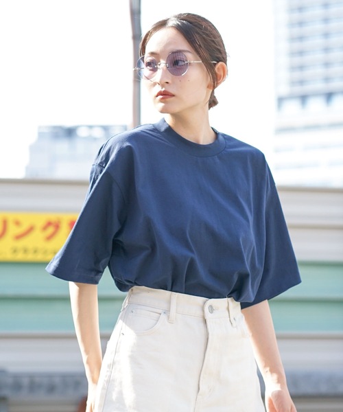 PRO CLUB (プロクラブ)の「【PRO CLUB/プロクラブ】6.5oz S/S Crew Neck T-Shirt オーバーサイズ 無地 半袖 Tシャツ ヘビーウェイト(Tシャツ/カットソー・メンズ・オリーブ/グリーン/杢グレー/パープル/ネイビー/ホワイト/チャコールグレー/ブラック・SMALL/MEDIUM/LARGE/X-LARGE)」の7枚目の写真