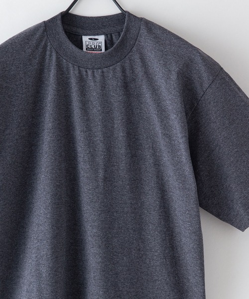 PRO CLUB (プロクラブ)の「【PRO CLUB/プロクラブ】6.5oz S/S Crew Neck T-Shirt オーバーサイズ 無地 半袖 Tシャツ ヘビーウェイト(Tシャツ/カットソー・メンズ・オリーブ/グリーン/杢グレー/パープル/ネイビー/ホワイト/チャコールグレー/ブラック・SMALL/MEDIUM/LARGE/X-LARGE)」の11枚目の写真