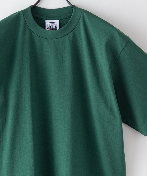 PRO CLUB (プロクラブ)の「【PRO CLUB/プロクラブ】6.5oz S/S Crew Neck T-Shirt オーバーサイズ 無地 半袖 Tシャツ ヘビーウェイト(Tシャツ/カットソー・メンズ・オリーブ/グリーン/杢グレー/パープル/ネイビー/ホワイト/チャコールグレー/ブラック・SMALL/MEDIUM/LARGE/X-LARGE)」の10枚目の写真