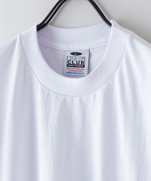 PRO CLUB (プロクラブ)の「【PRO CLUB/プロクラブ】6.5oz S/S Crew Neck T-Shirt オーバーサイズ 無地 半袖 Tシャツ ヘビーウェイト(Tシャツ/カットソー・メンズ・オリーブ/グリーン/杢グレー/パープル/ネイビー/ホワイト/チャコールグレー/ブラック・SMALL/MEDIUM/LARGE/X-LARGE)」の15枚目の写真