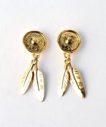 UNITED ARROWS | UBBT FEATHER コンチョ イヤリング(イヤリング)