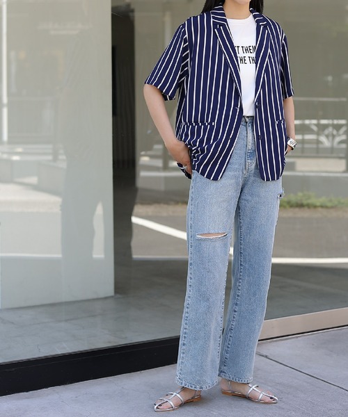 COLONY 2139（コロニートゥーワンスリーナイン）の「リッチコットンロゴプリントノースリーブ（タンクトップ・レディース・オフホワイト・FREE）」の12枚目の写真