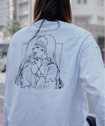 gibous/ギボス/コラボ ロングスリーブTシャツ/ロンT