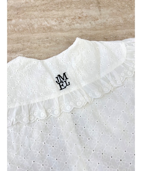 JUMELLE（ジュメロ）の「フラワー刺繍ブラウス（シャツ/ブラウス・レディース・アイボリー・FREE）」の5枚目の写真