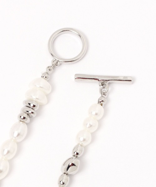 LEPSIM（レプシィム）の「パール＊ビーズロングネックレス　904581（ネックレス・レディース・ホワイト/ホワイト系その他・ONE SIZE）」の5枚目の写真