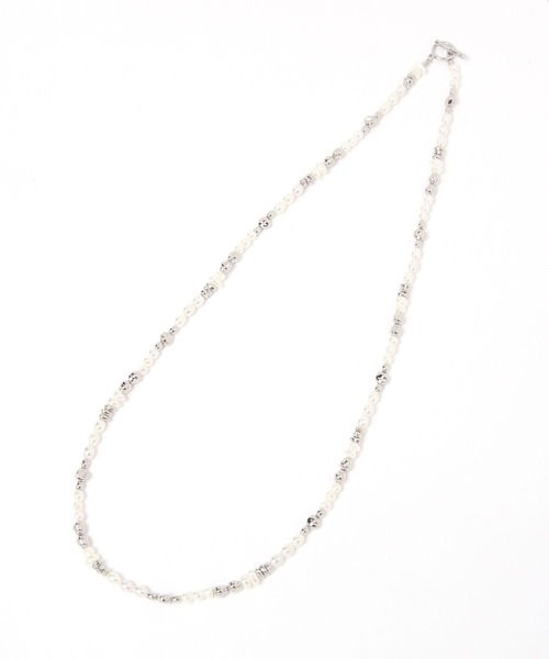 LEPSIM（レプシィム）の「パール＊ビーズロングネックレス　904581（ネックレス・レディース・ホワイト/ホワイト系その他・ONE SIZE）」の4枚目の写真