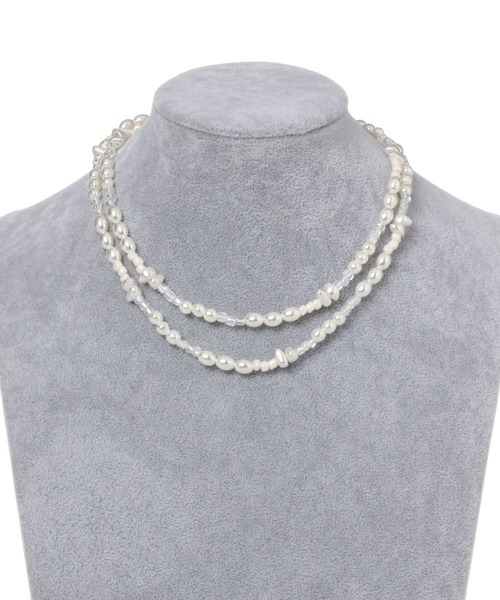 LEPSIM（レプシィム）の「パール＊ビーズロングネックレス　904581（ネックレス・レディース・ホワイト/ホワイト系その他・ONE SIZE）」の8枚目の写真