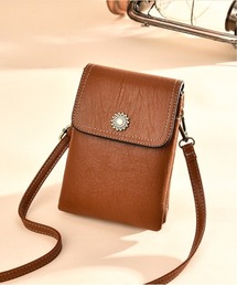 ARCADE（アーケード）の「ポシェット ヴィンテージ風 ミニ ショルダーバッグ / スマホバッグ 【-ARCADE Limited Line-】（ショルダーバッグ）」