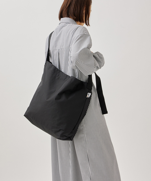 Drifter（ドリフター）の「《WEB限定追加》【Drifter/ドリフター】PLAIN SHOULDER BAG：ショルダーバッグ（ショルダーバッグ・レディース・ブラック/ベージュ・FREE）」の12枚目の写真