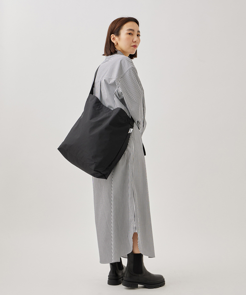 Drifter（ドリフター）の「《WEB限定追加》【Drifter/ドリフター】PLAIN SHOULDER BAG：ショルダーバッグ（ショルダーバッグ・レディース・ブラック/ベージュ・FREE）」の13枚目の写真