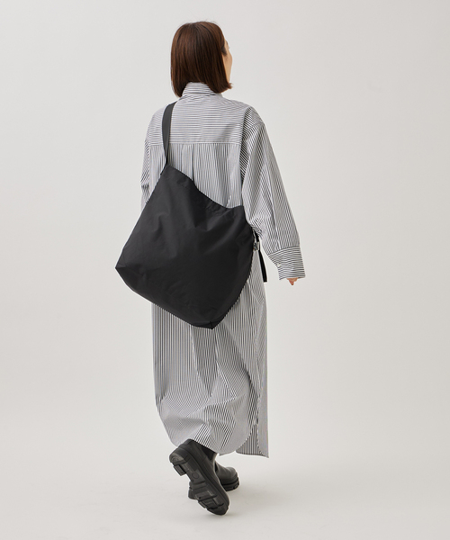 Drifter（ドリフター）の「《WEB限定追加》【Drifter/ドリフター】PLAIN SHOULDER BAG：ショルダーバッグ（ショルダーバッグ・レディース・ブラック/ベージュ・FREE）」の14枚目の写真