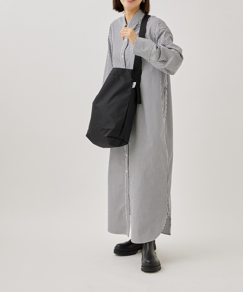 Drifter（ドリフター）の「《WEB限定追加》【Drifter/ドリフター】PLAIN SHOULDER BAG：ショルダーバッグ（ショルダーバッグ・レディース・ブラック/ベージュ・FREE）」の15枚目の写真