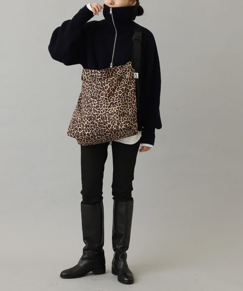 Drifter（ドリフター）の「《WEB限定追加》【Drifter/ドリフター】PLAIN SHOULDER BAG：ショルダーバッグ（ショルダーバッグ・レディース・ブラック/ベージュ・FREE）」の19枚目の写真
