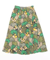 KENZO ミディ丈スカート　34(XS) KENZO（ケンゾー）の「'Kimono KENZO Camo' ミディスカート
