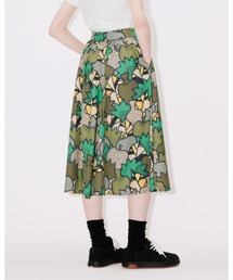 KENZO（ケンゾー）の「'Kimono KENZO Camo' ミディスカート