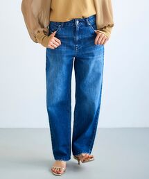 le.coeur blanc | デニムソフトテーパードパンツ(デニムパンツ)