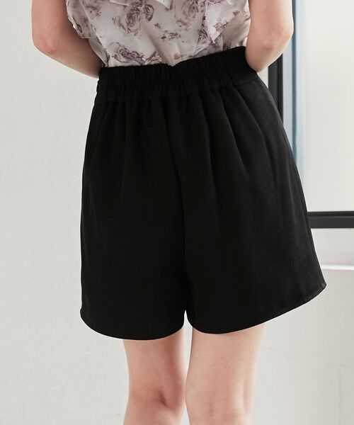 MAJESTIC LEGON（マジェスティックレゴン）の「ミニスリットショートパンツ（その他パンツ・レディース・ブラック/ブルー系その他4/ベージュ/キャメル・MEDIUM）」の21枚目の写真
