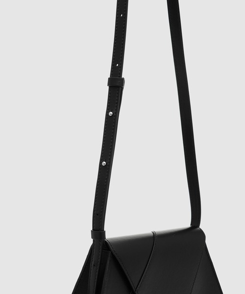 メゾンマルジェラ MM6 MaisonMargiela ブラックショルダーバッグ エムエムシックス メゾン マルジェラ MM6 Maison Margiela