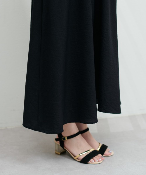 スキッパー衿7分袖ワンピース（ワンピース）｜natural couture