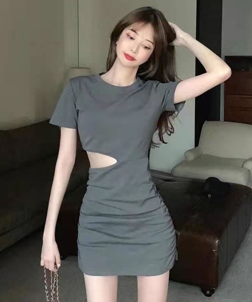 GLAMOROUS JANE（グラマラスジェーン）の「ウエストカットアウトミニ