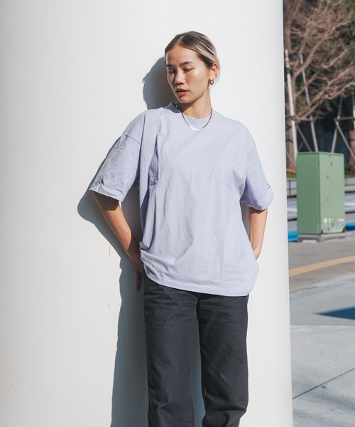 STARTER（スターター）の「【STARTER】スターター 23SS BIG 半袖 ショートスリーブ  Tシャツ 1634091（Tシャツ/カットソー・メンズ・ネイビー/モカ/ラベンダー/ライトグレー/ホワイト/ヘザーグレー/カーキ/ブラック・L/XXL/XL/M/S）」の8枚目の写真