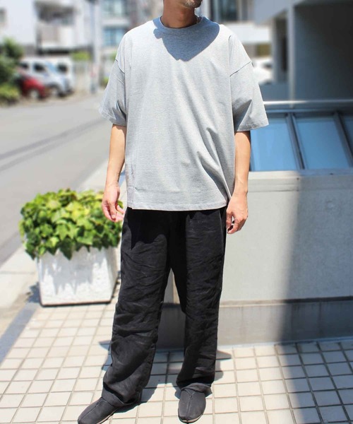 STARTER（スターター）の「【STARTER】スターター 23SS BIG 半袖 ショートスリーブ  Tシャツ 1634091（Tシャツ/カットソー・メンズ・ネイビー/モカ/ラベンダー/ライトグレー/ホワイト/ヘザーグレー/カーキ/ブラック・L/XXL/XL/M/S）」の22枚目の写真