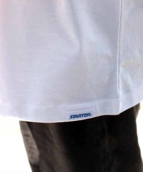STARTER（スターター）の「【STARTER】スターター 23SS BIG 半袖 ショートスリーブ  Tシャツ 1634091（Tシャツ/カットソー・メンズ・ネイビー/モカ/ラベンダー/ライトグレー/ホワイト/ヘザーグレー/カーキ/ブラック・L/XXL/XL/M/S）」の13枚目の写真