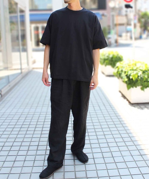 STARTER（スターター）の「【STARTER】スターター 23SS BIG 半袖 ショートスリーブ  Tシャツ 1634091（Tシャツ/カットソー・メンズ・ネイビー/モカ/ラベンダー/ライトグレー/ホワイト/ヘザーグレー/カーキ/ブラック・L/XXL/XL/M/S）」の14枚目の写真