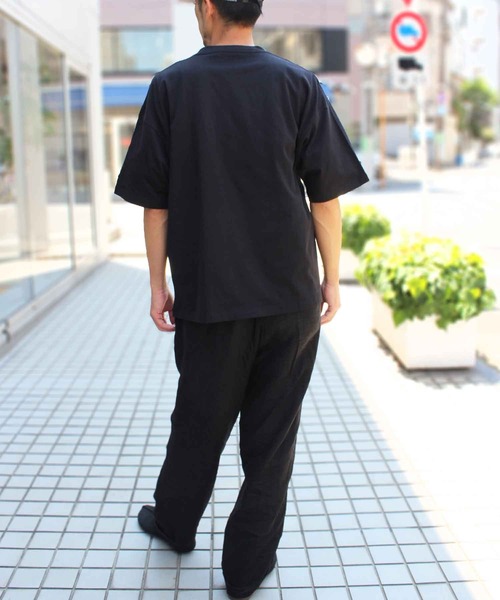 STARTER（スターター）の「【STARTER】スターター 23SS BIG 半袖 ショートスリーブ  Tシャツ 1634091（Tシャツ/カットソー・メンズ・ネイビー/モカ/ラベンダー/ライトグレー/ホワイト/ヘザーグレー/カーキ/ブラック・L/XXL/XL/M/S）」の15枚目の写真