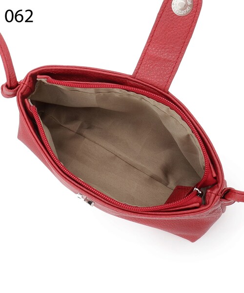 SHOO・LA・RUE（シューラルー）の「◆3層ポケットミニショルダーバッグ（ショルダーバッグ・レディース・ベージュ系4/ブラック/レッド系1・00）」の10枚目の写真