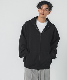 メンズダンボールジップアップパーカー