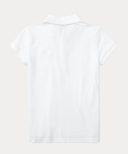 POLO RALPH LAUREN CHILDRENSWEAR(ポロ ラルフ ローレン チルドレンズウェア)の「コットン ポロシャツ(ポロシャツ・キッズ・ホワイト・L/M/S/XL)」の5枚目の写真