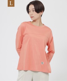 【L】【ウォッシャブル】タイガーパッチカットソー