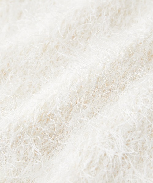 【STAYCSIEUN着用】キャットシャギーニットベスト