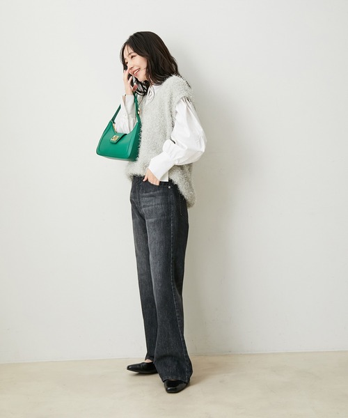 【STAYCSIEUN着用】キャットシャギーニットベスト